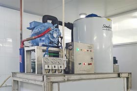 山東日照，日產(chǎn)5噸片冰機，用于海鮮水產(chǎn)加工
